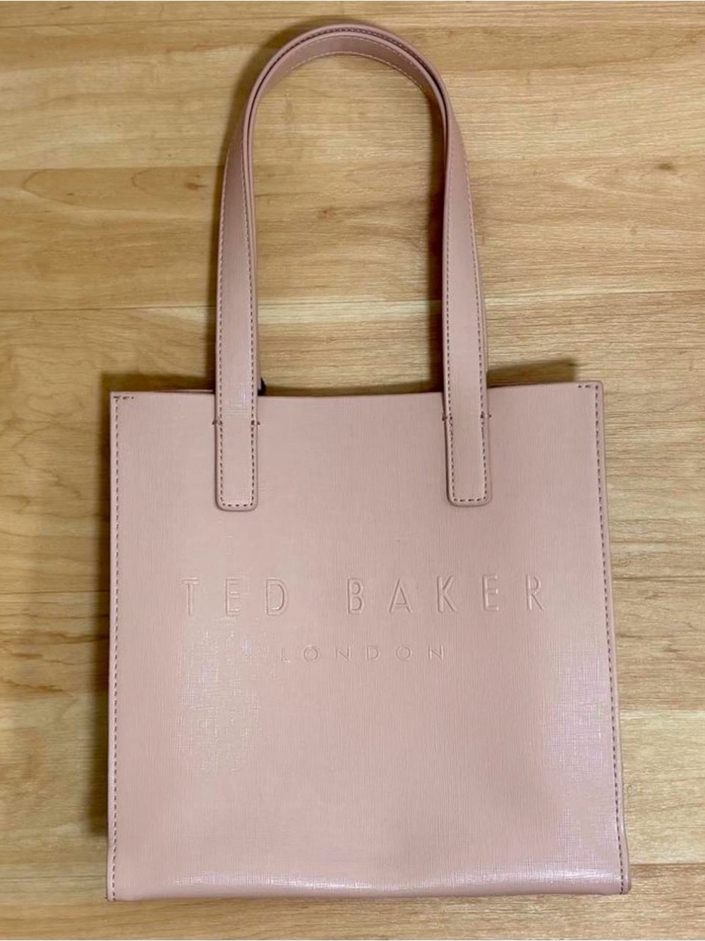 Ted Baker Blush Pink Saffiano-Style Tote